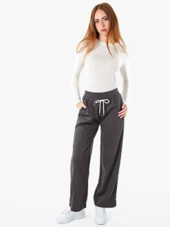 Solada Pantaloni da donna sportivi a gamba larga - grigio