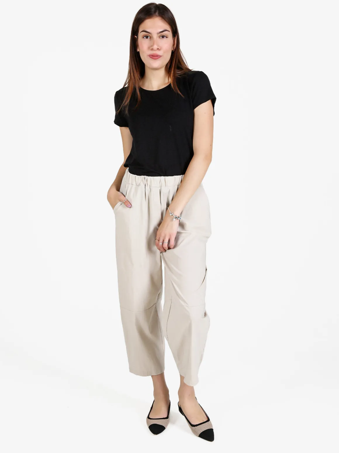 Solada Pantaloni donna a gamba larga