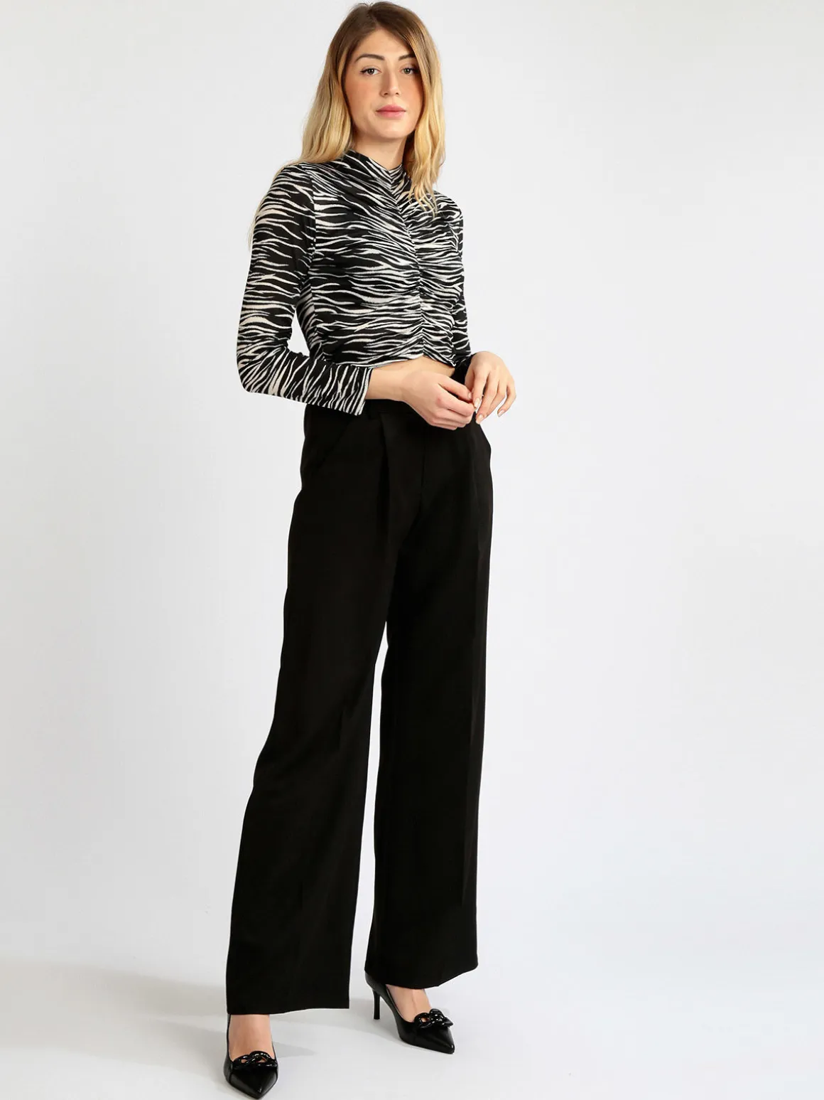 Solada Pantaloni donna a gamba larga
