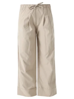 Solada Pantaloni donna a gamba larga con stampe - marrone