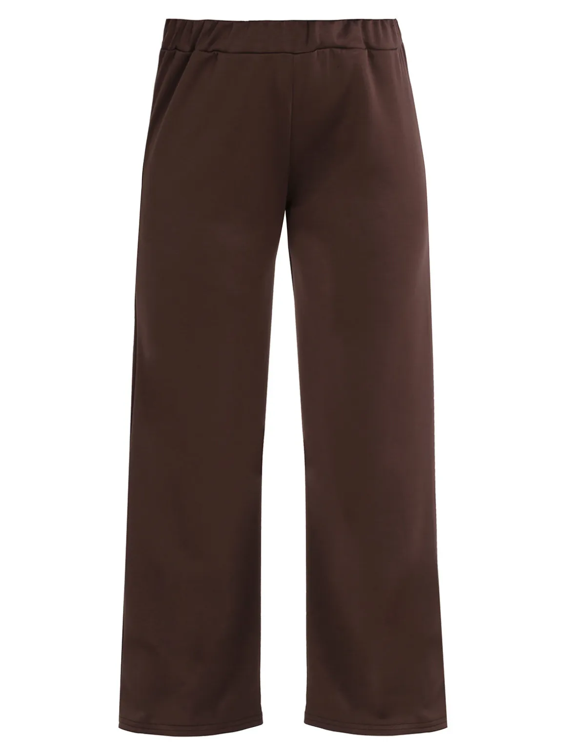 Solada Pantaloni donna a gamba larga - marrone