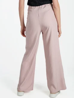 Solada Pantaloni donna a palazzo gessati