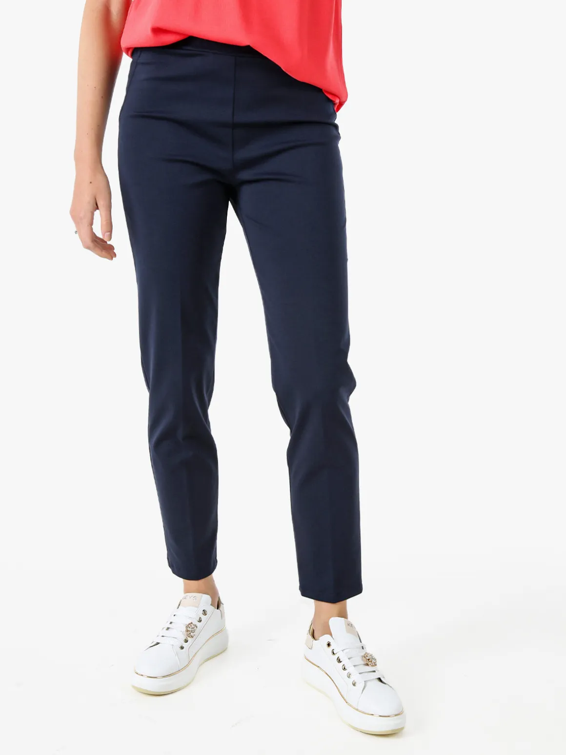 Solada Pantaloni donna a sigaretta - blu scuro