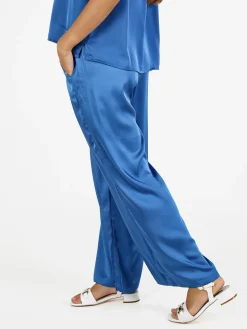 Solada Pantaloni donna effetto raso