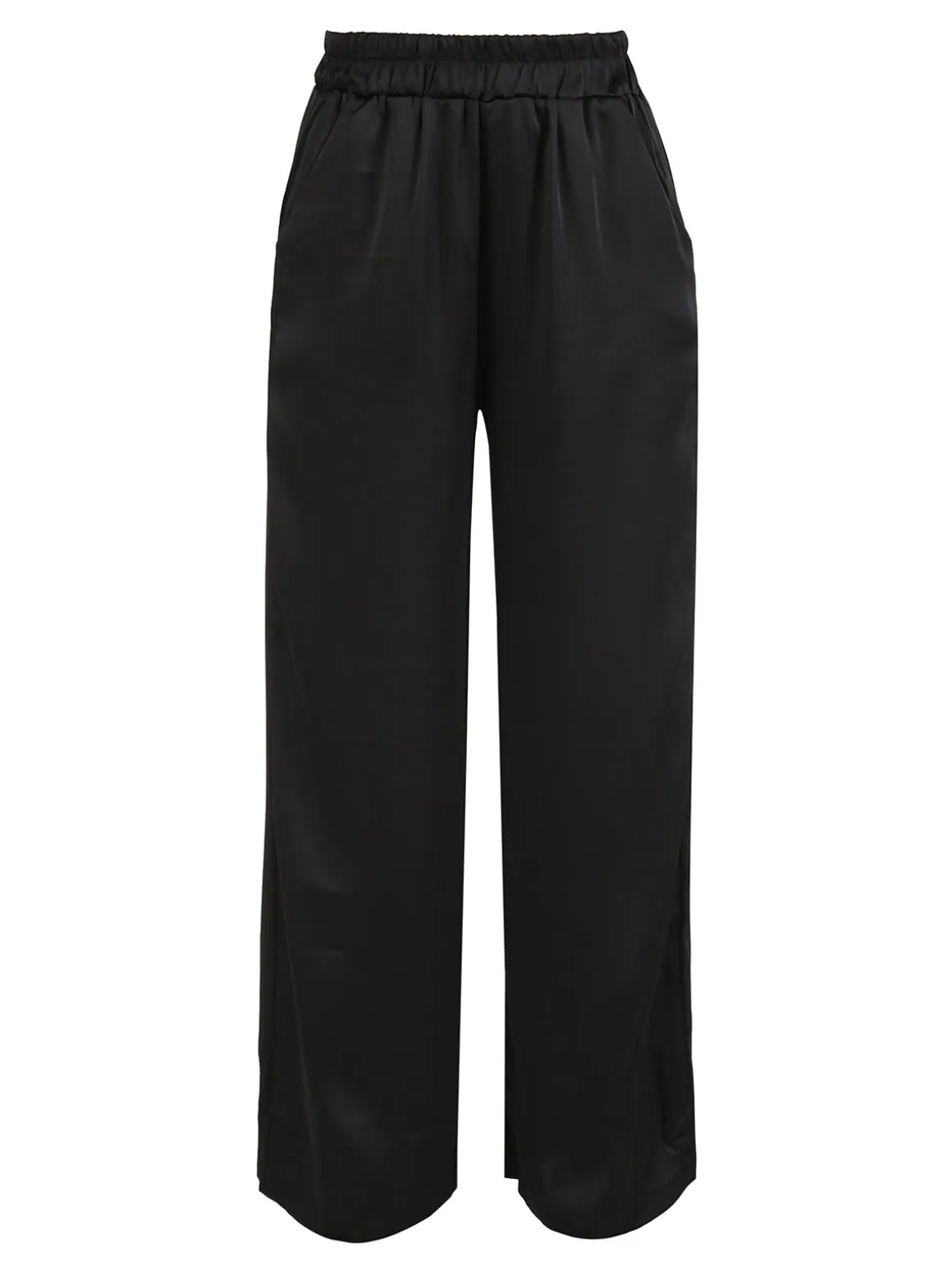 Solada Pantaloni donna effetto raso