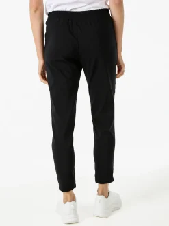 Solada Pantaloni donna elasticizzati con coulisse - nero