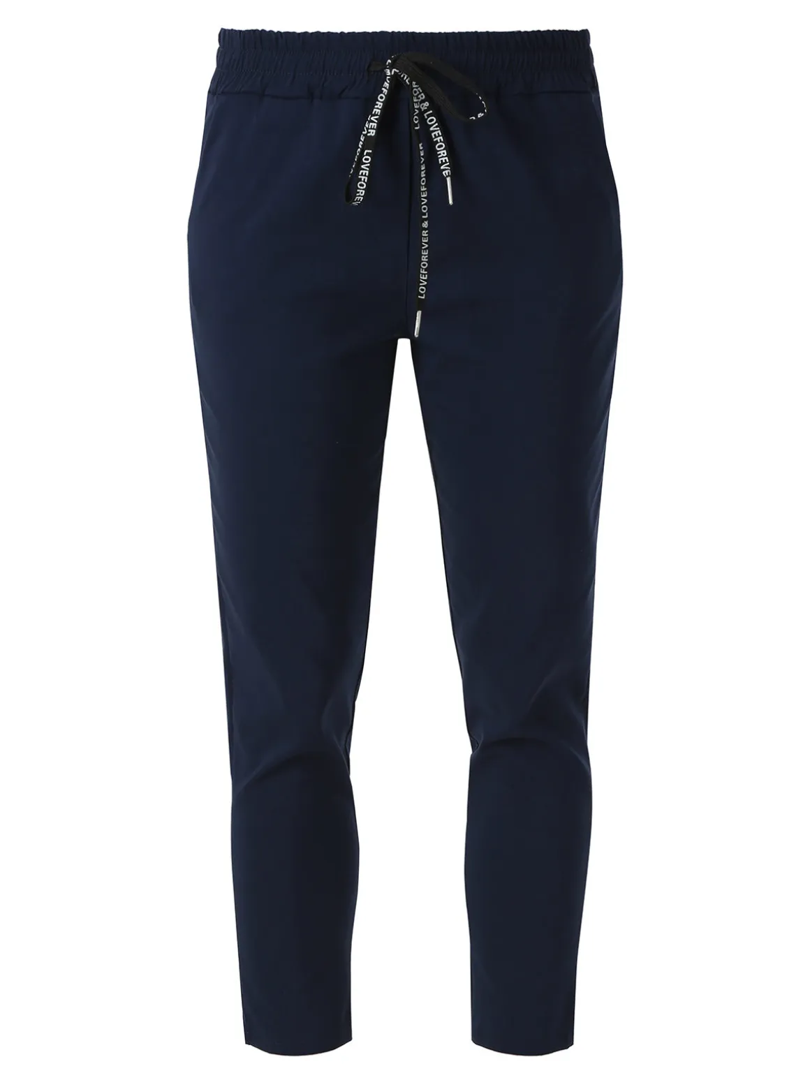 Solada Pantaloni donna elasticizzati con coulisse - blu