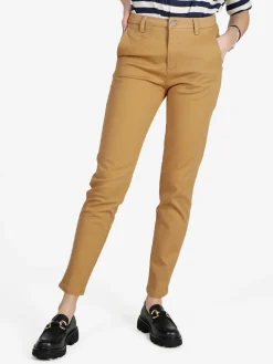 Solada Pantaloni donna in cotone a gamba dritta