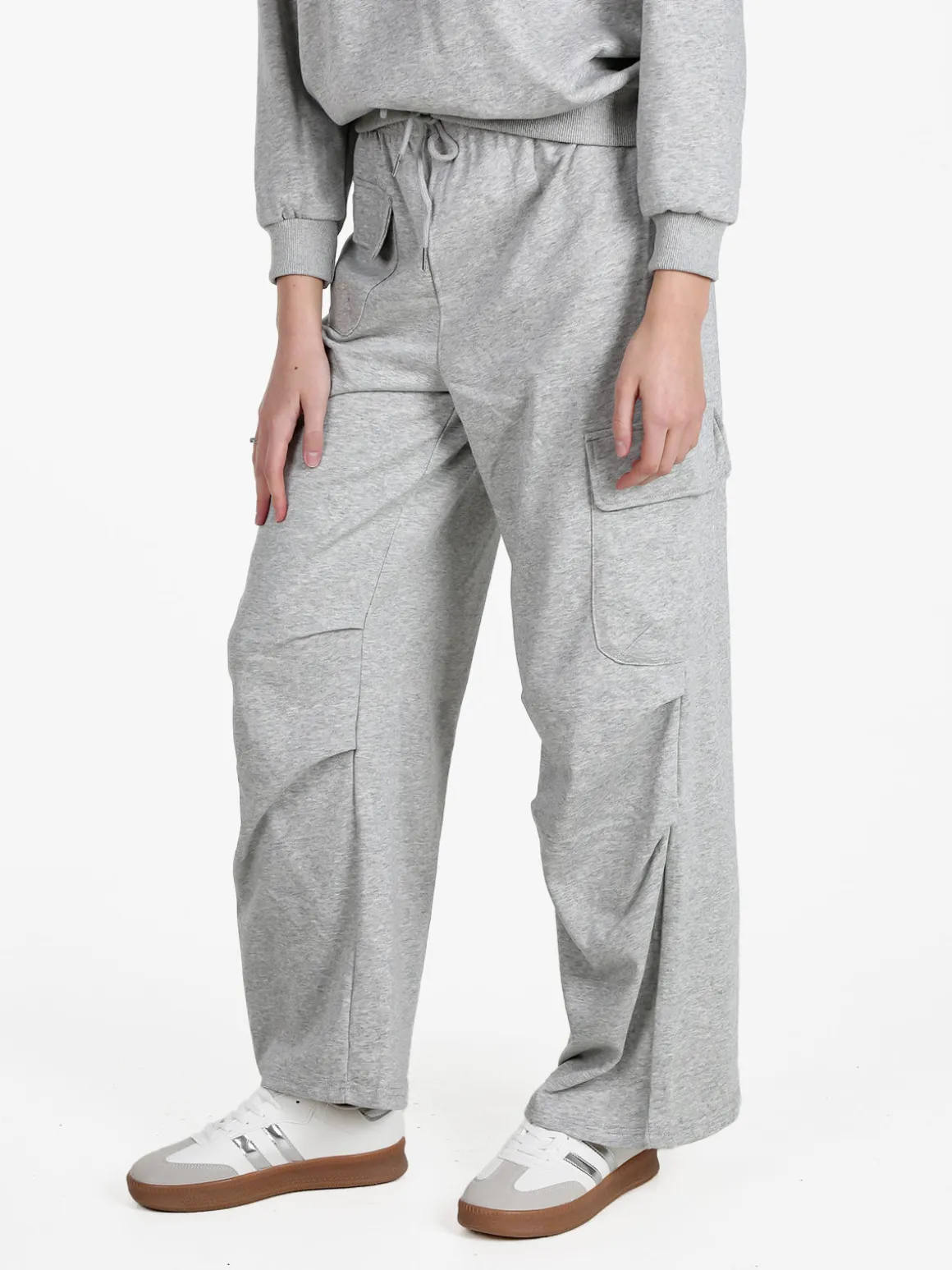 Solada Pantaloni donna in felpa con tasconi