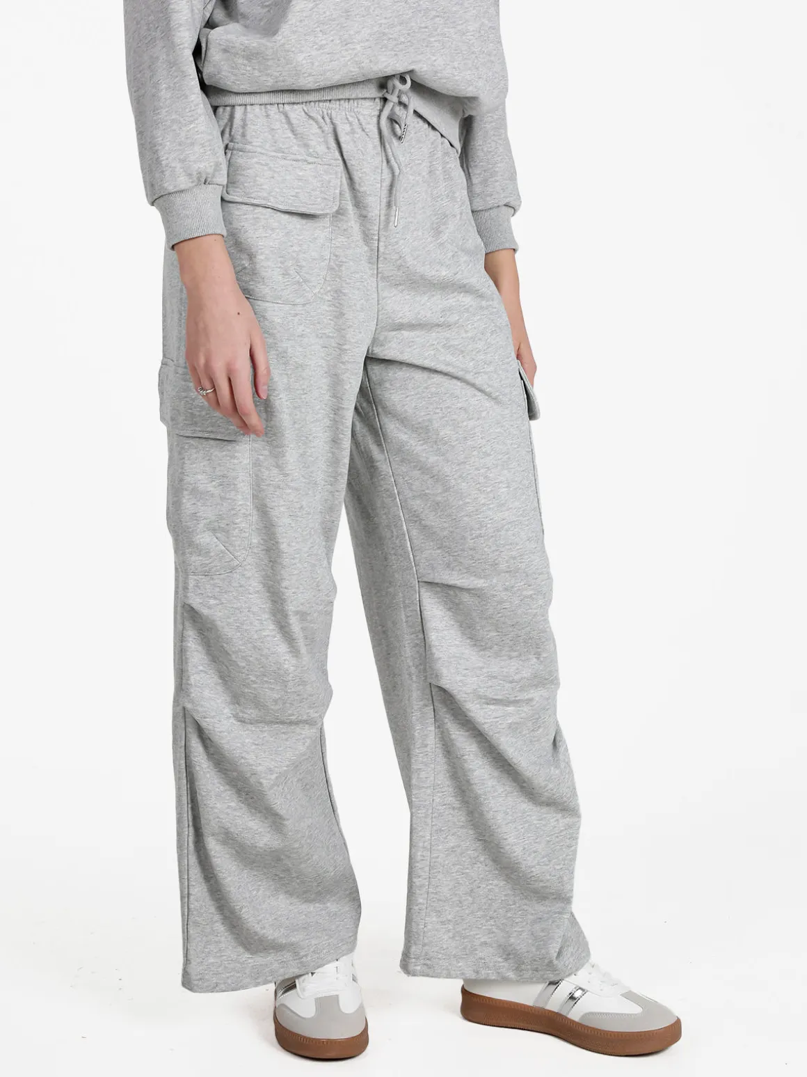 Solada Pantaloni donna in felpa con tasconi