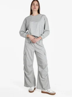 Solada Pantaloni donna in felpa con tasconi