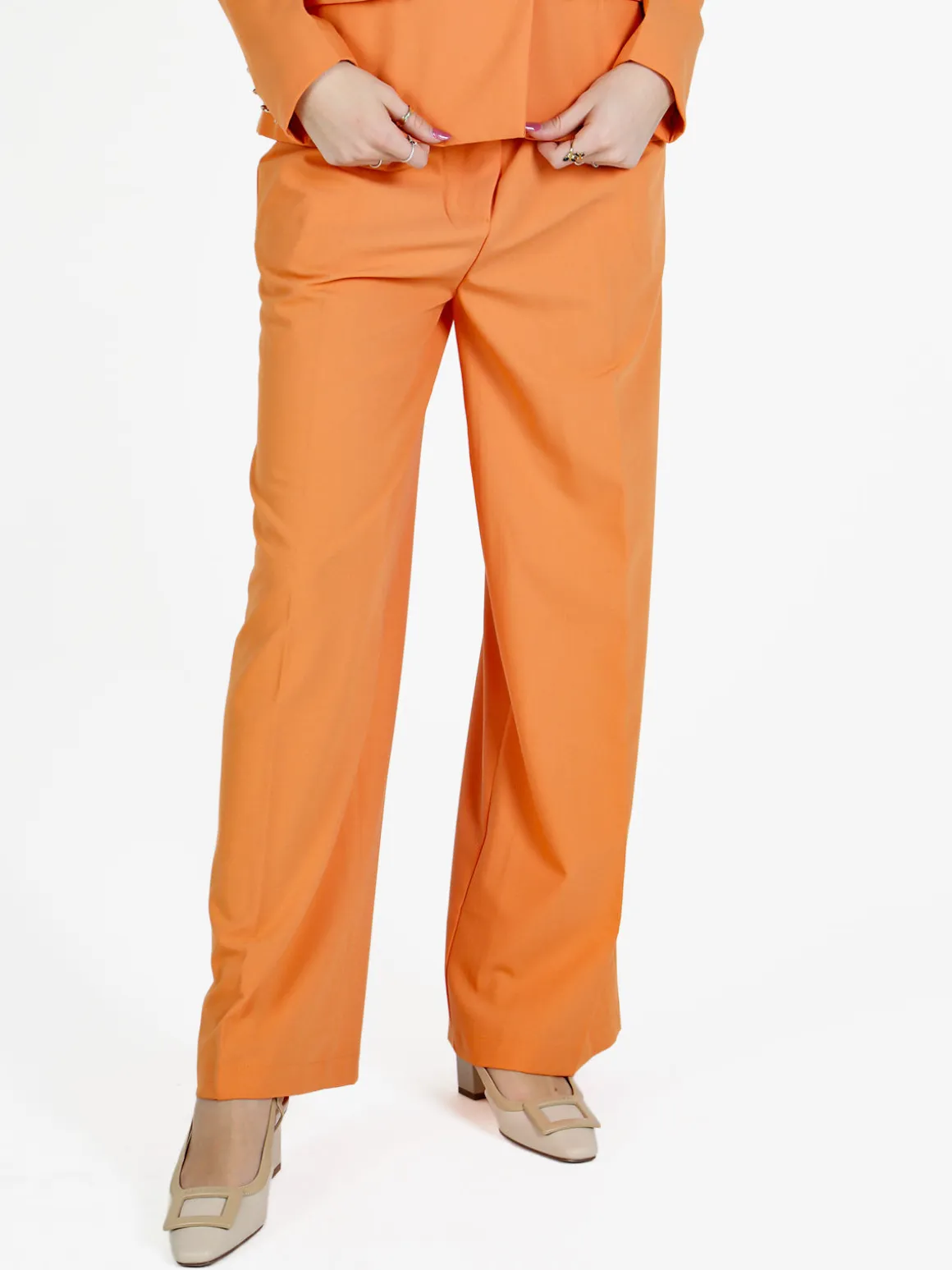 Solada Pantaloni eleganti da donna a gamba larga