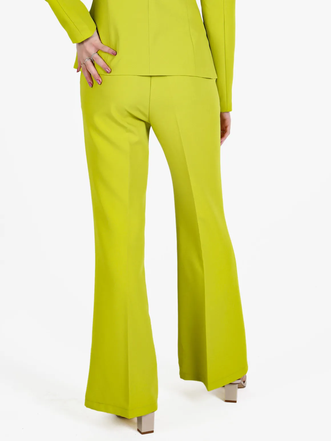 Solada Pantaloni eleganti da donna con finale a zampa