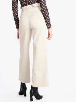 Solada Pantaloni gamba larga da donna con cintura