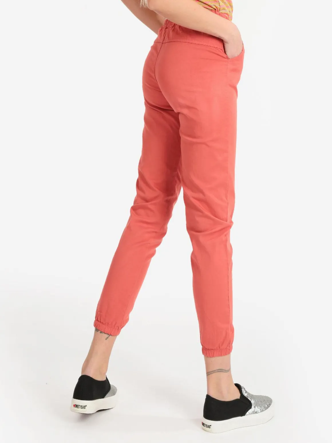 Solada Pantaloni jogger da donna con polsino