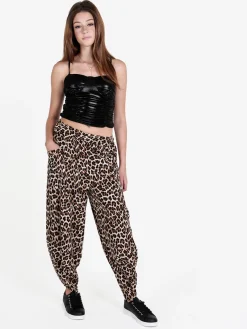 Solada Pantaloni jogger maculati da donna