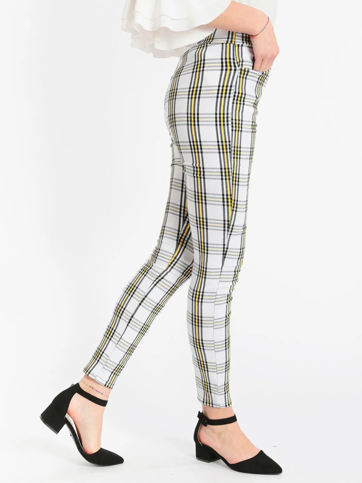 Solada Pantaloni leggings scozzesi