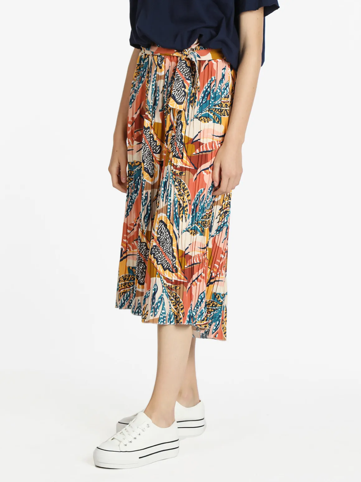 Solada Pantaloni plissettati donna con stampe