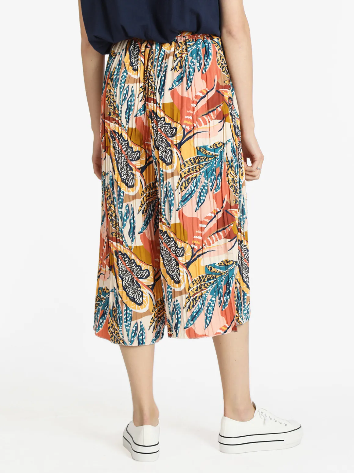 Solada Pantaloni plissettati donna con stampe