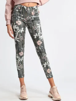 Solada Pantaloni slim fit con stampa floreale