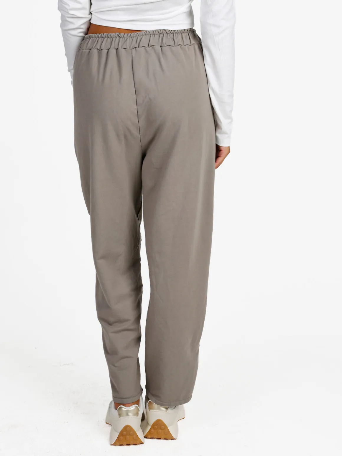Solada Pantaloni sportivi donna in cotone - fango