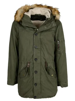 Solada Parka sfoderabile con cappuccio e pelo