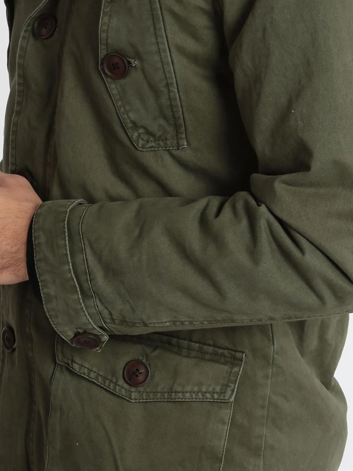 Solada Parka sfoderabile con cappuccio