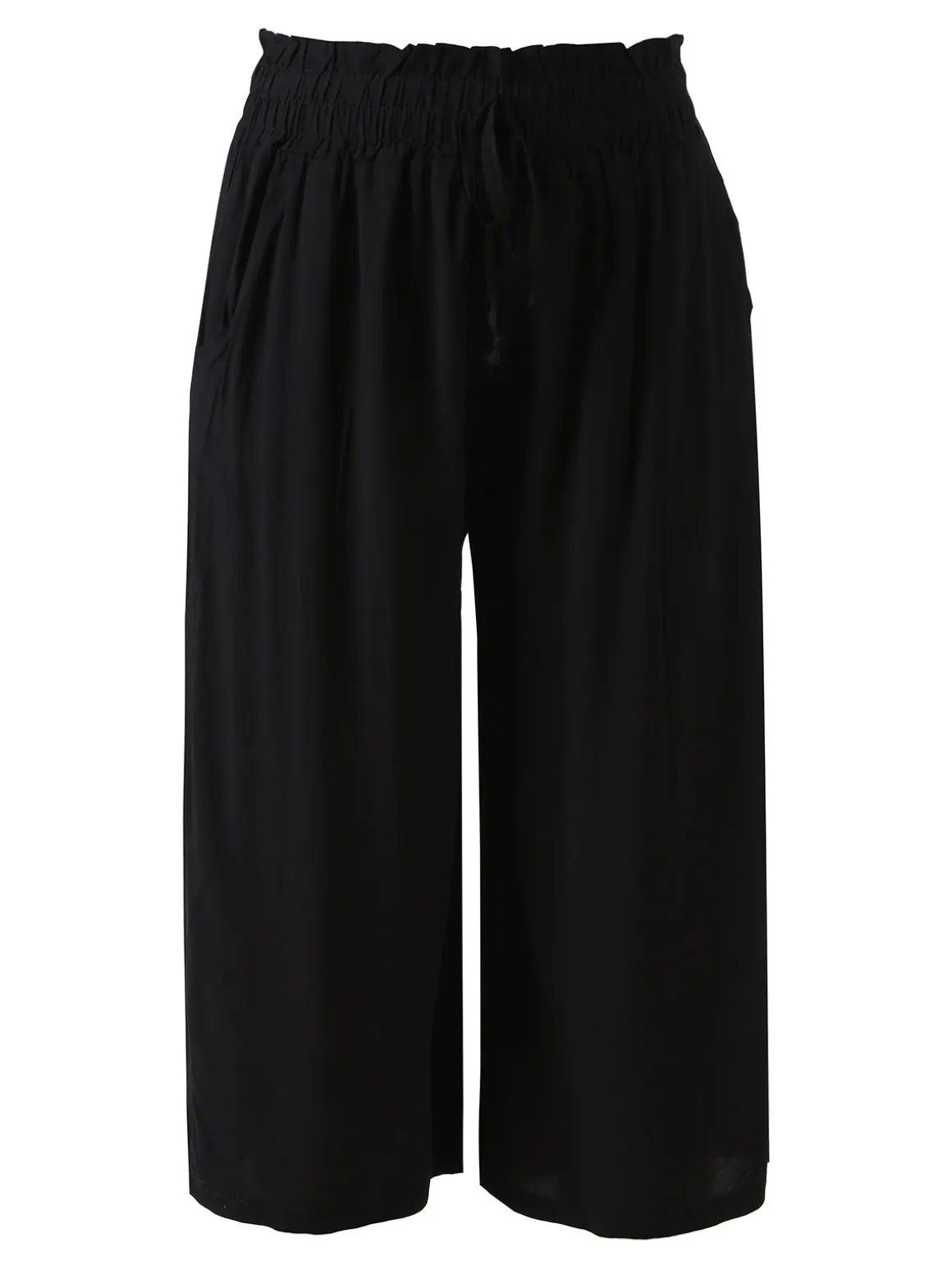 Solada Pinocchietti donna in cotone - nero
