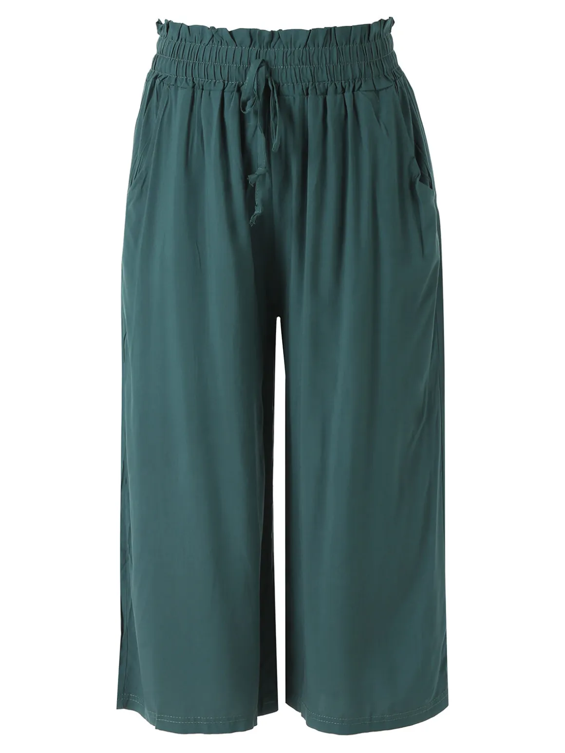 Solada Pinocchietti donna in cotone - verde