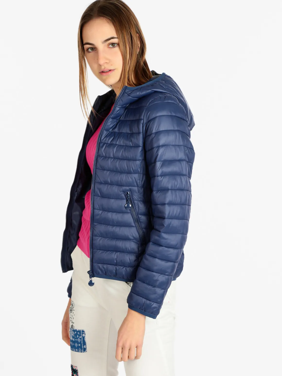 Solada Piumino donna leggero con cappuccio