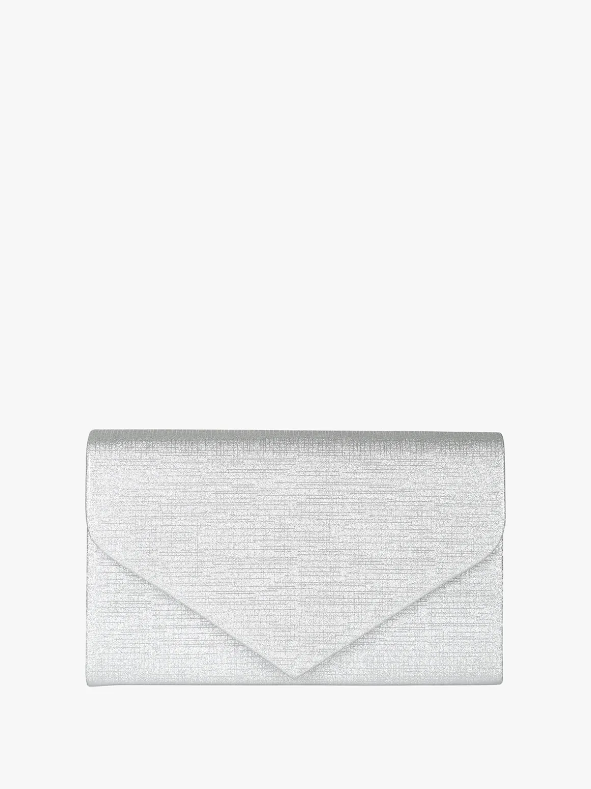 Solada Pochette donna brillantinata - argento