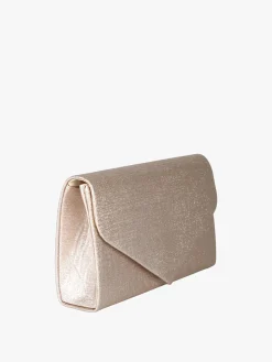 Solada Pochette donna brillantinata - champagne