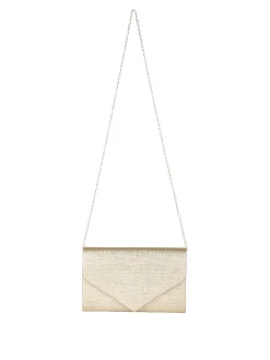 Solada Pochette donna brillantinata - oro