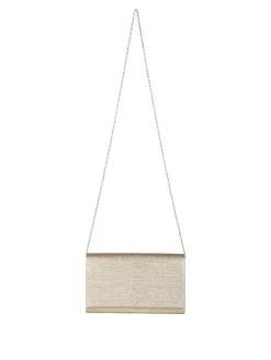 Solada Pochette donna con lurex - oro