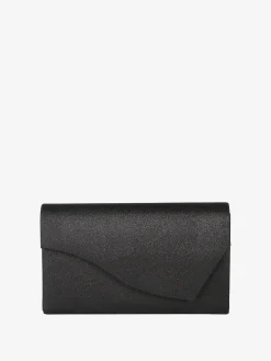 Solada Pochette donna elegante brillantinata - nero