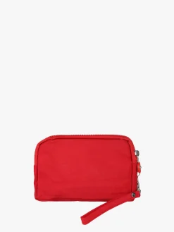 Solada Pochette donna in nylon con polsiera - rosso