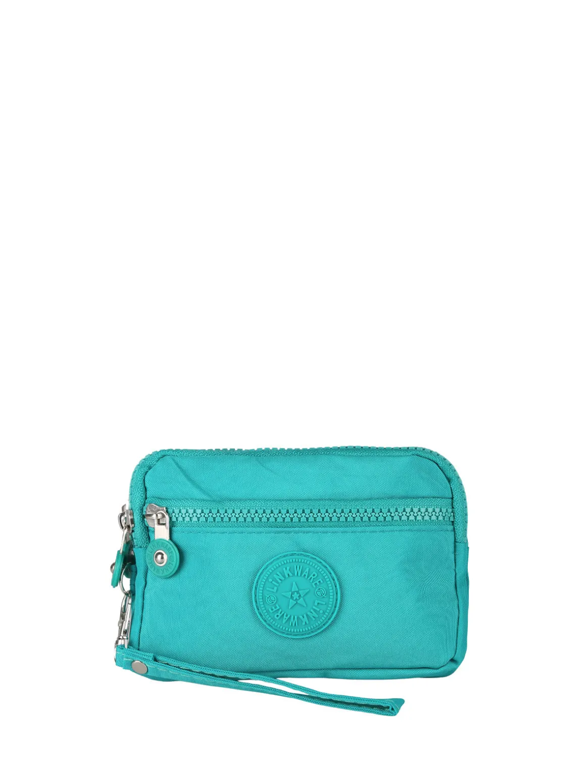Solada Pochette donna in nylon con polsiera - turchese