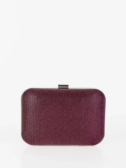 Solada Pochette donna rigida brillantinata