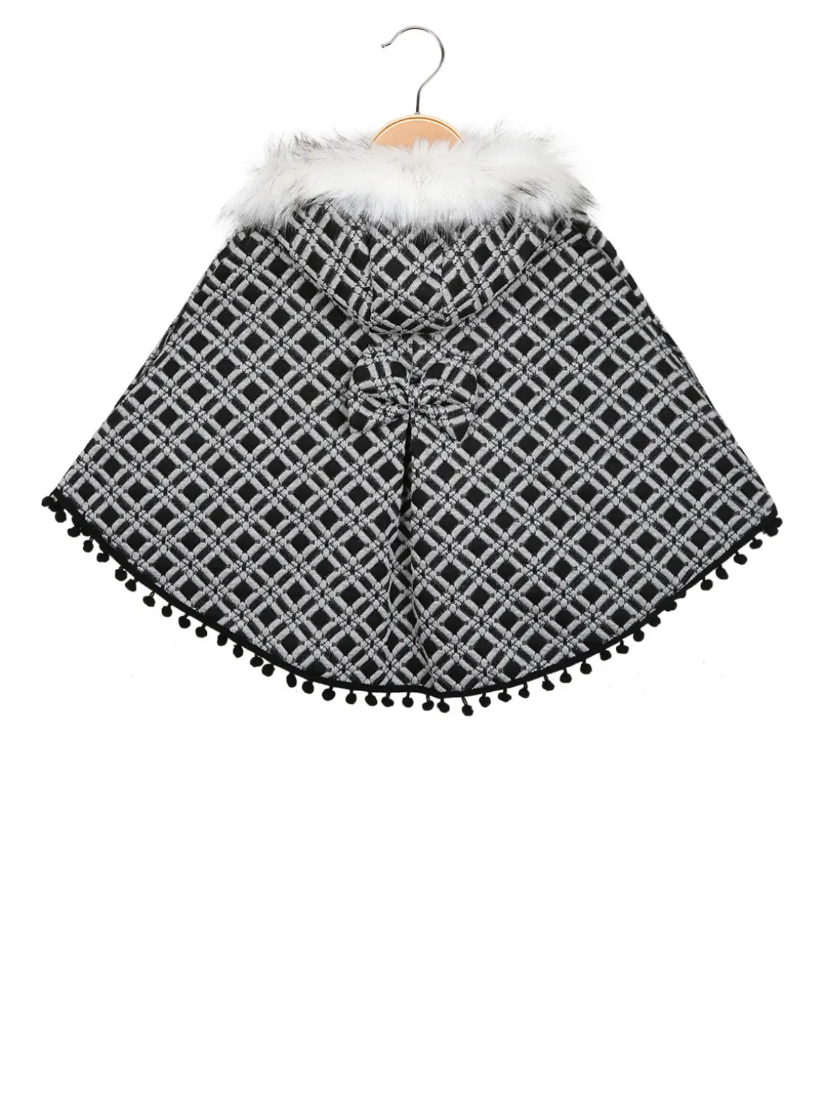 Solada Poncho da bambina con unicorno di paillettes