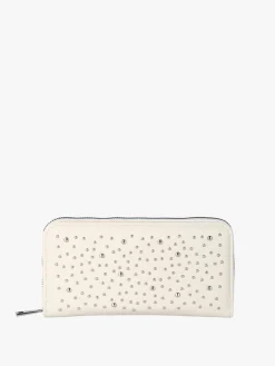 Solada Portafoglio da donna con borchie - beige