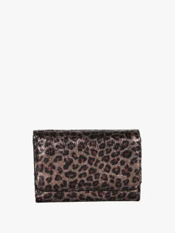 Solada Portafoglio donna crespo animalier