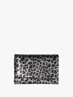 Solada Portafoglio donna crespo animalier