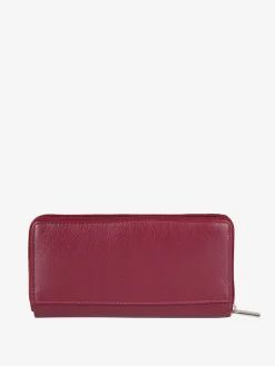 Solada Portafoglio in pelle da donna con zip