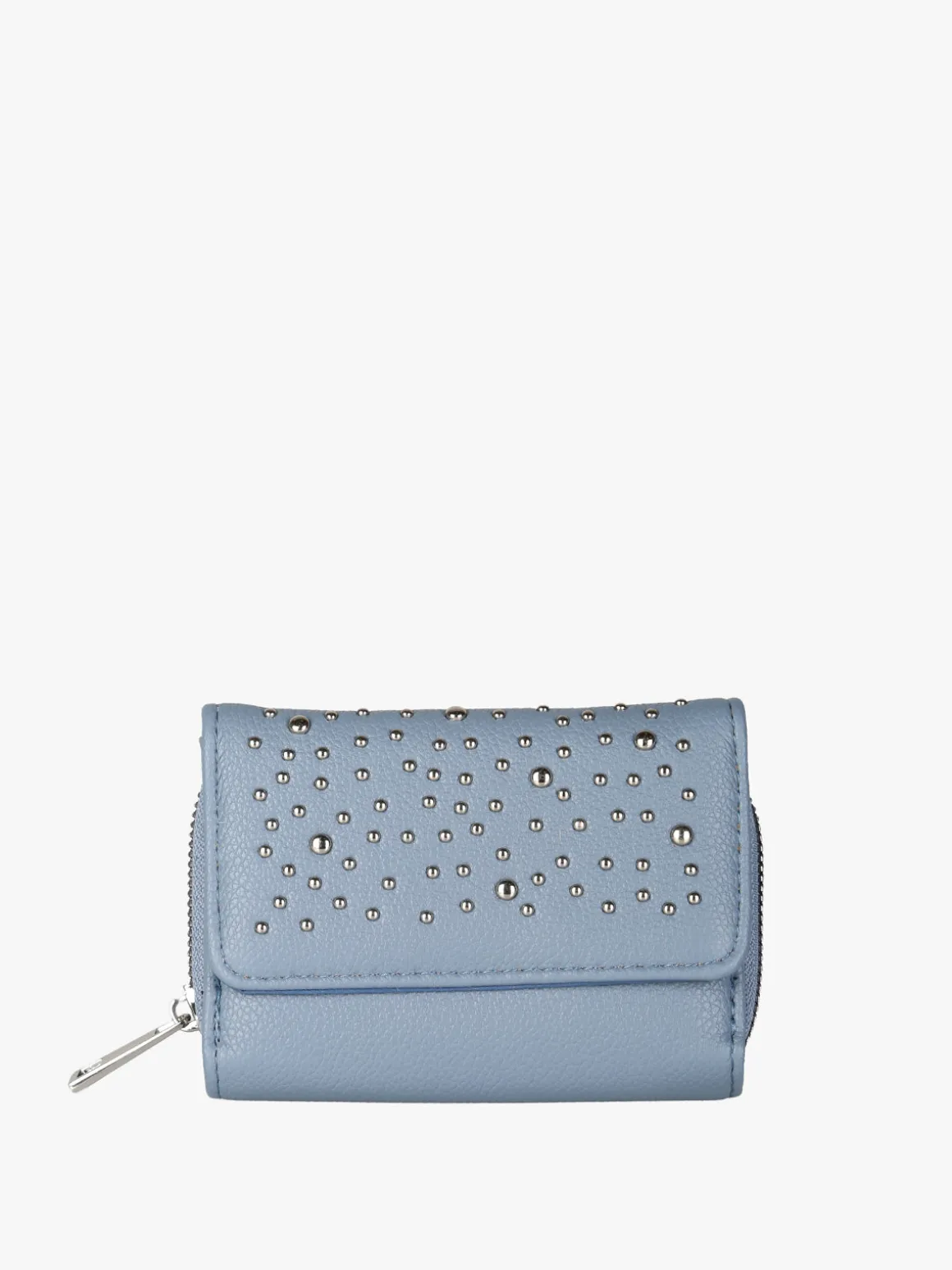 Solada Portafoglio mini da donna con borchie - blu