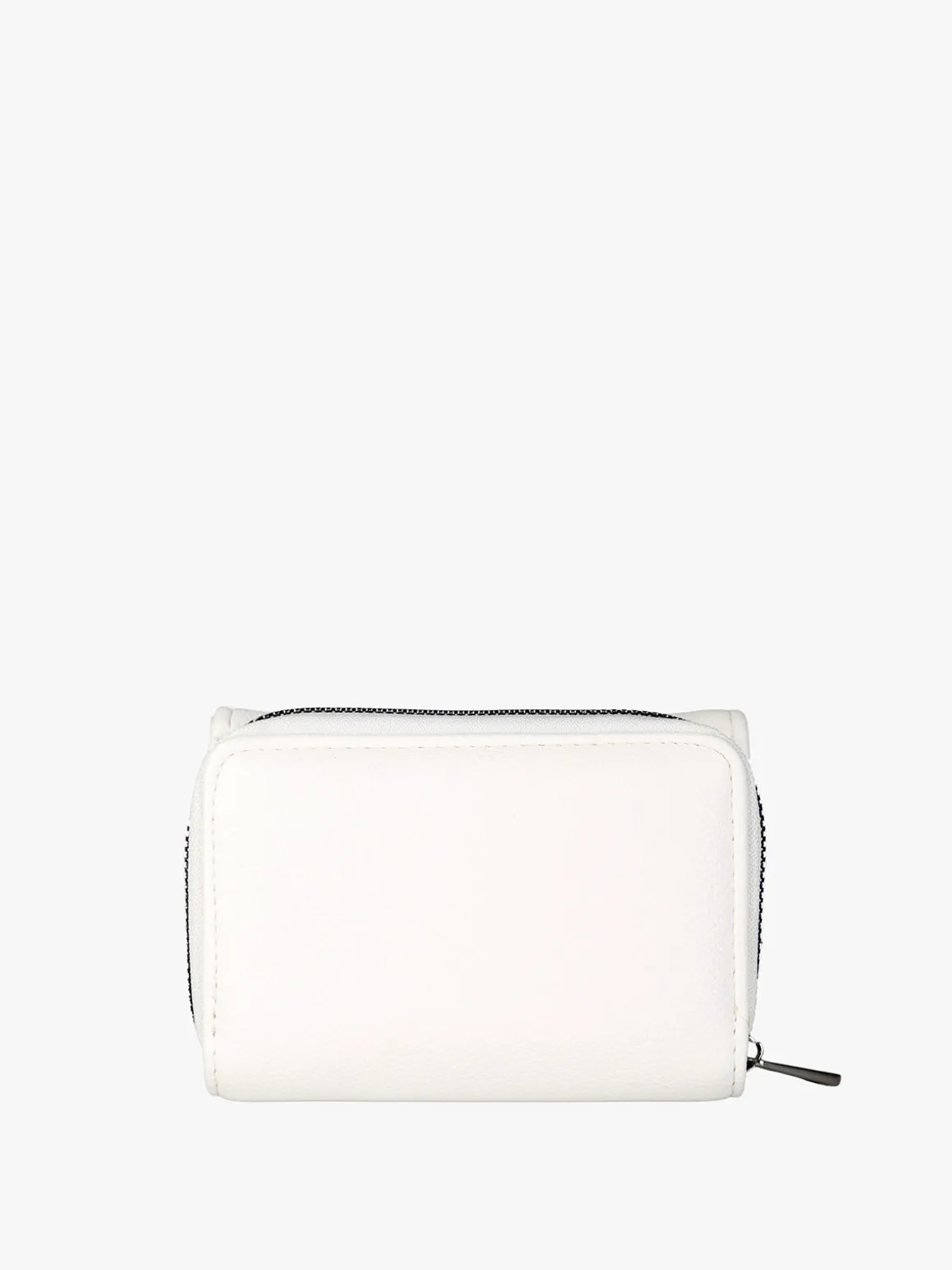 Solada Portafoglio mini da donna con borchie - bianco
