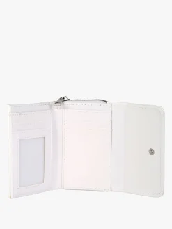 Solada Portafoglio mini da donna con borchie - bianco