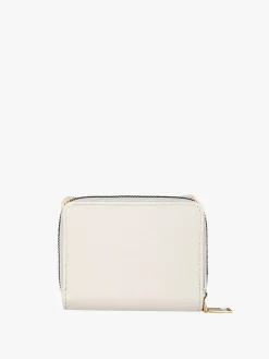 Solada Portafoglio mini da donna con stampa monogramma - beige