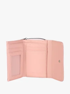 Solada Portafoglio mini da donna con borchie - rosa