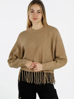 Solada Pullover donna con frange