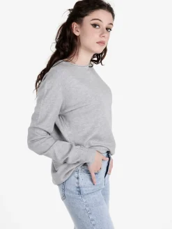 Solada Pullover donna girocollo in maglia tinta unita